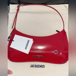 Jacquemus Le Bisou Mini Bag in Red